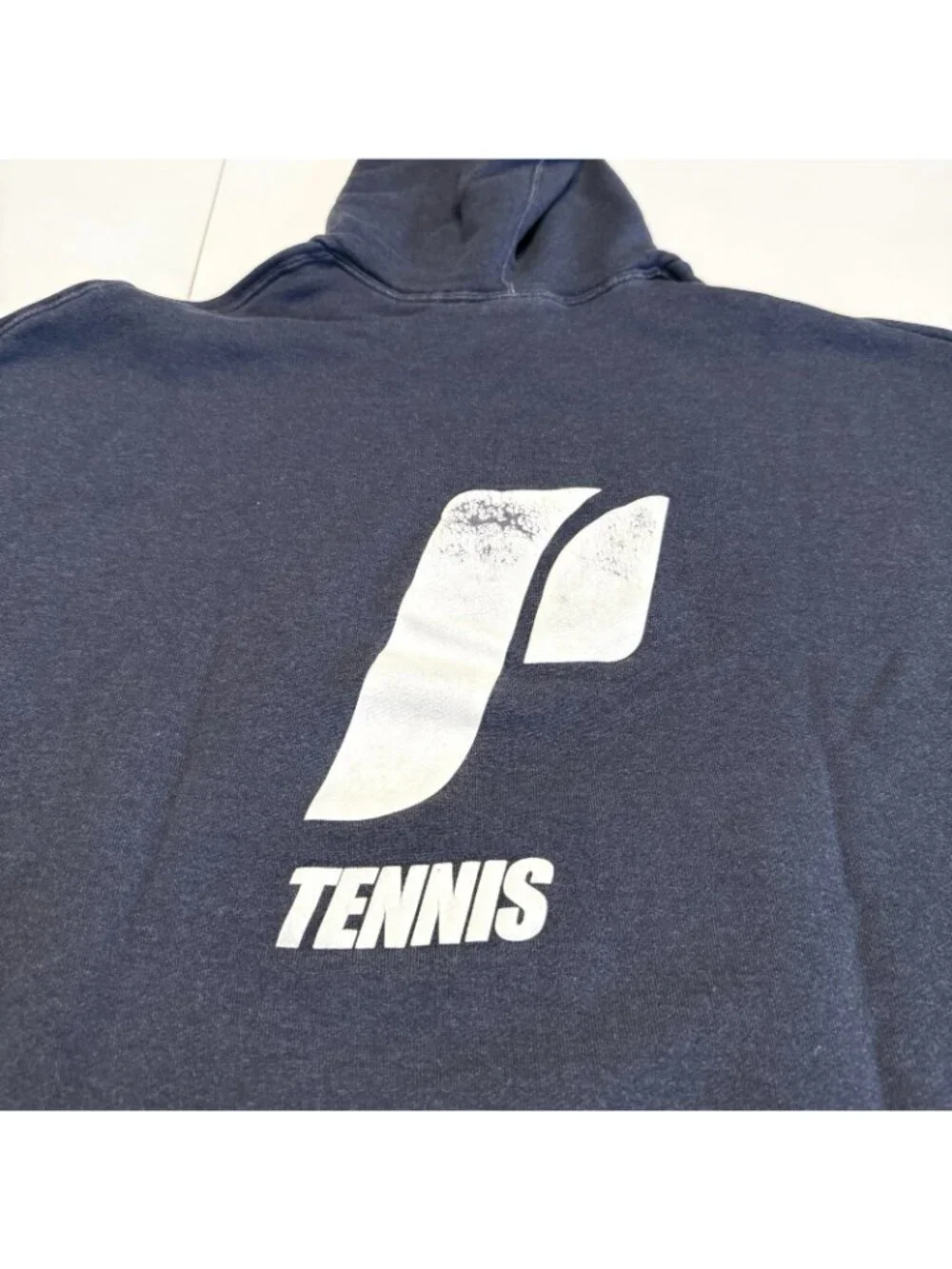 Nike Court Tennis Hoodie Sweatshirt Navy Blue Size Large L